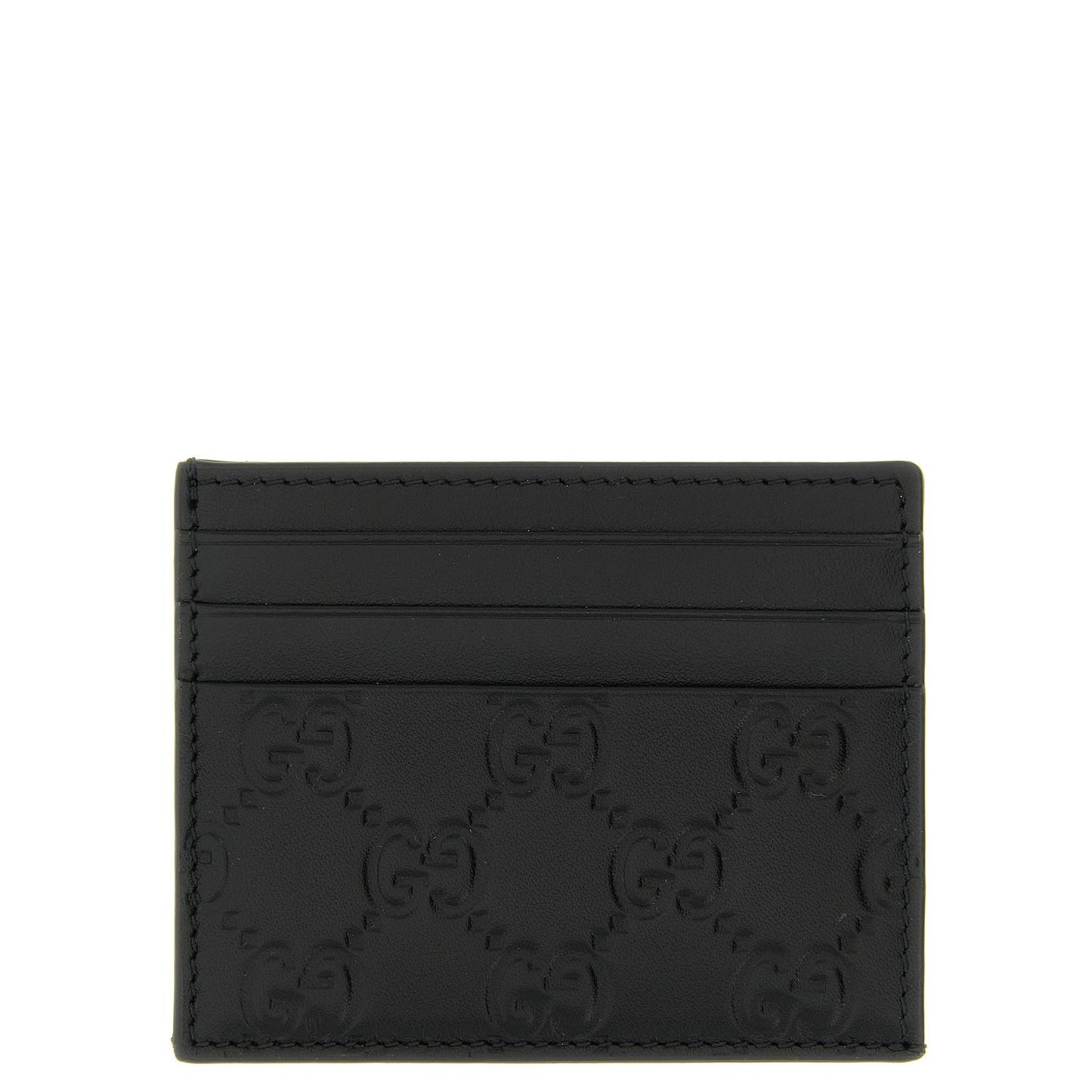 Gucci Black Calfskin Cardholder