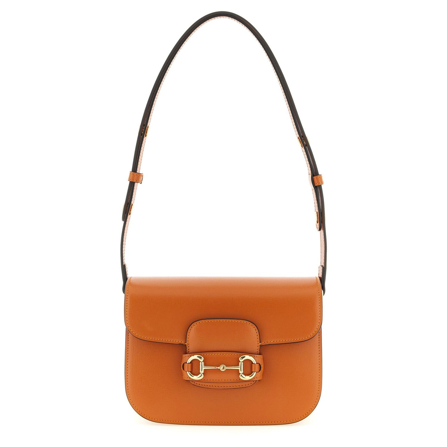 Gucci Orange Calfskin Shoulder Bag
