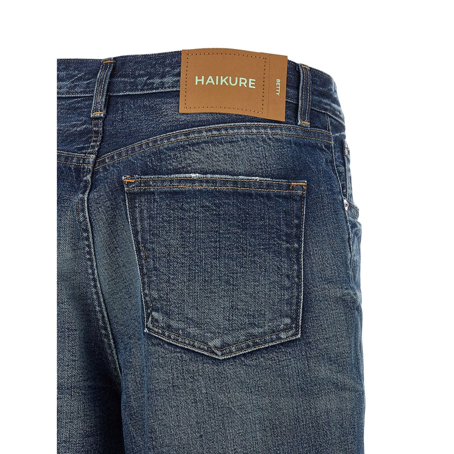Haikure Blue Cotton Jeans Denim
