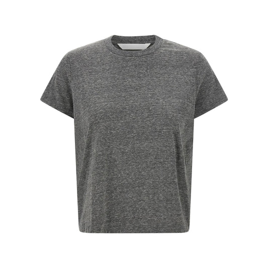 Mother Denim Gray Polyester T-Shirt