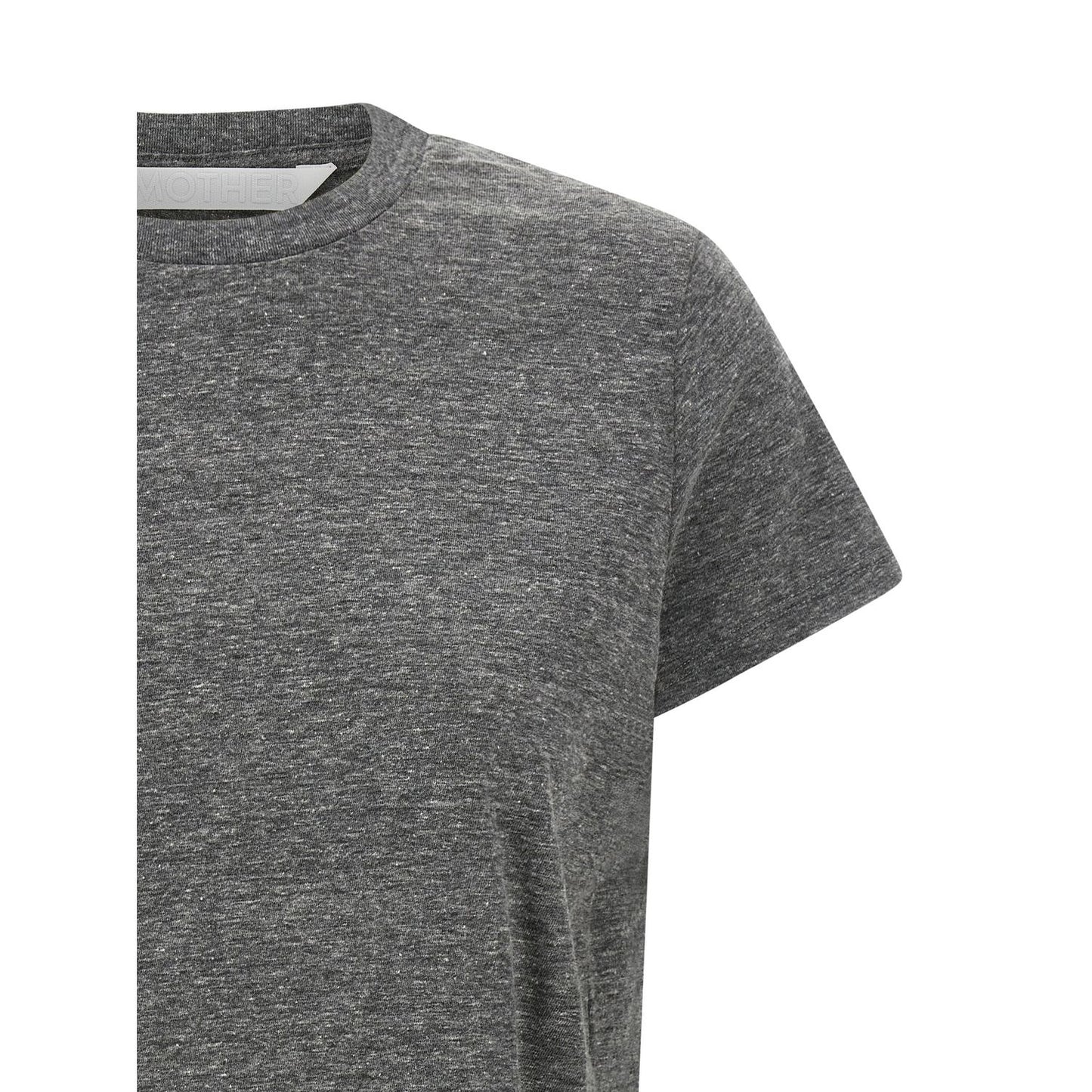 Mother Denim Gray Polyester T-Shirt