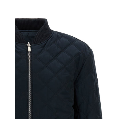 Hugo Boss Blue Polyester Bomber