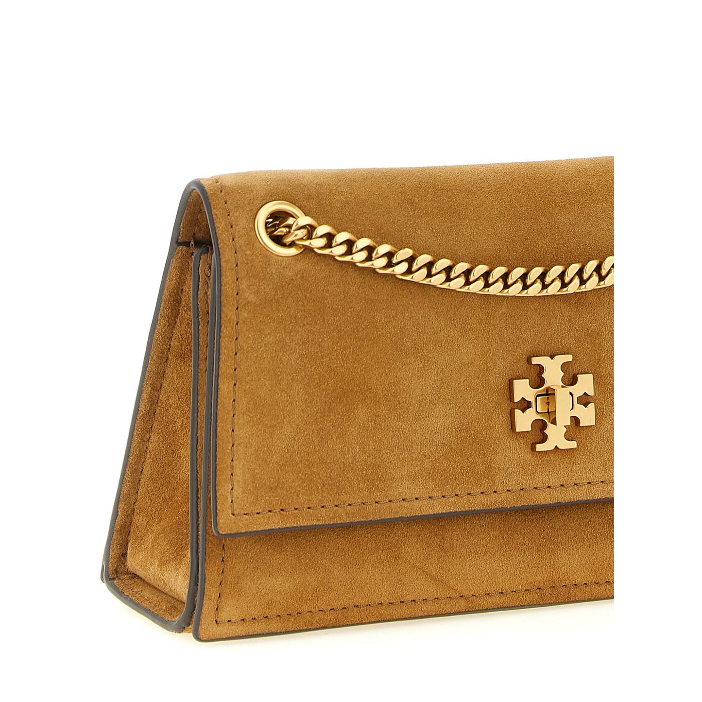 Tory Burch Brown Calfskin Shoulder Bag
