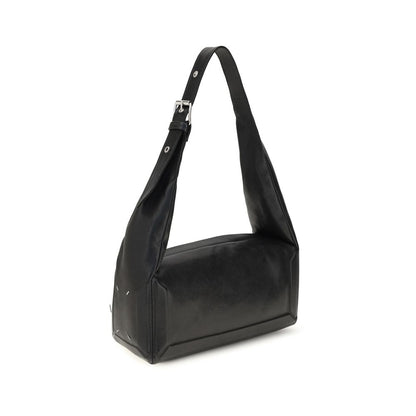 Maison Margiela Black Leather Shoulder Bag