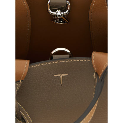 Tod's Bicolor Calfskin Handbag