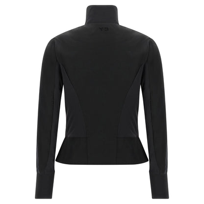 Y-3 Black Polyamide Sweatshirt