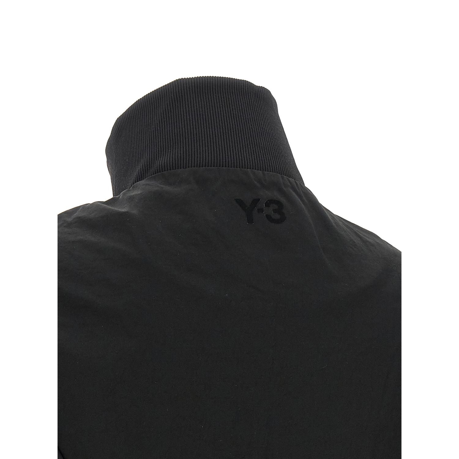 Y-3 Black Polyamide Sweatshirt