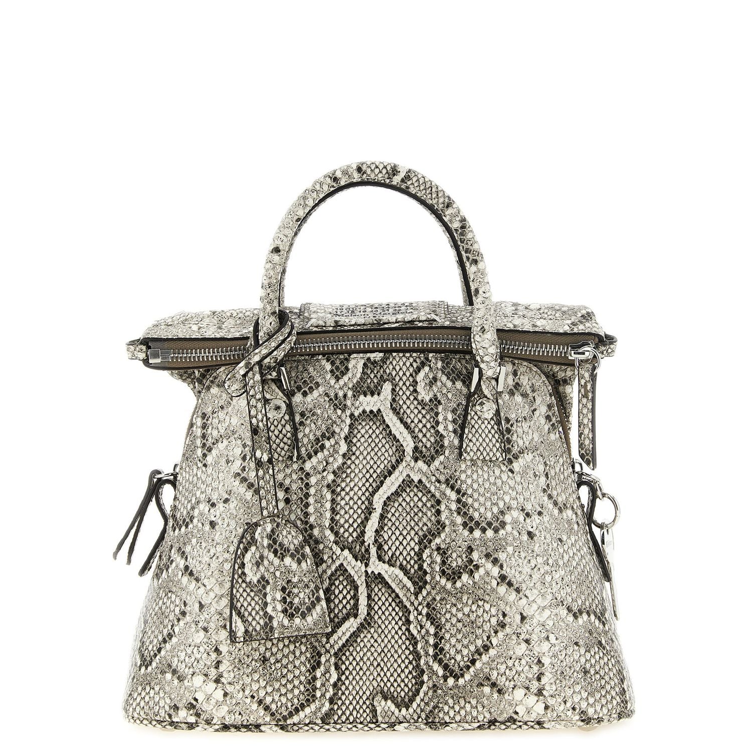 Maison Margiela Gray Goatskin Shoulder Bag