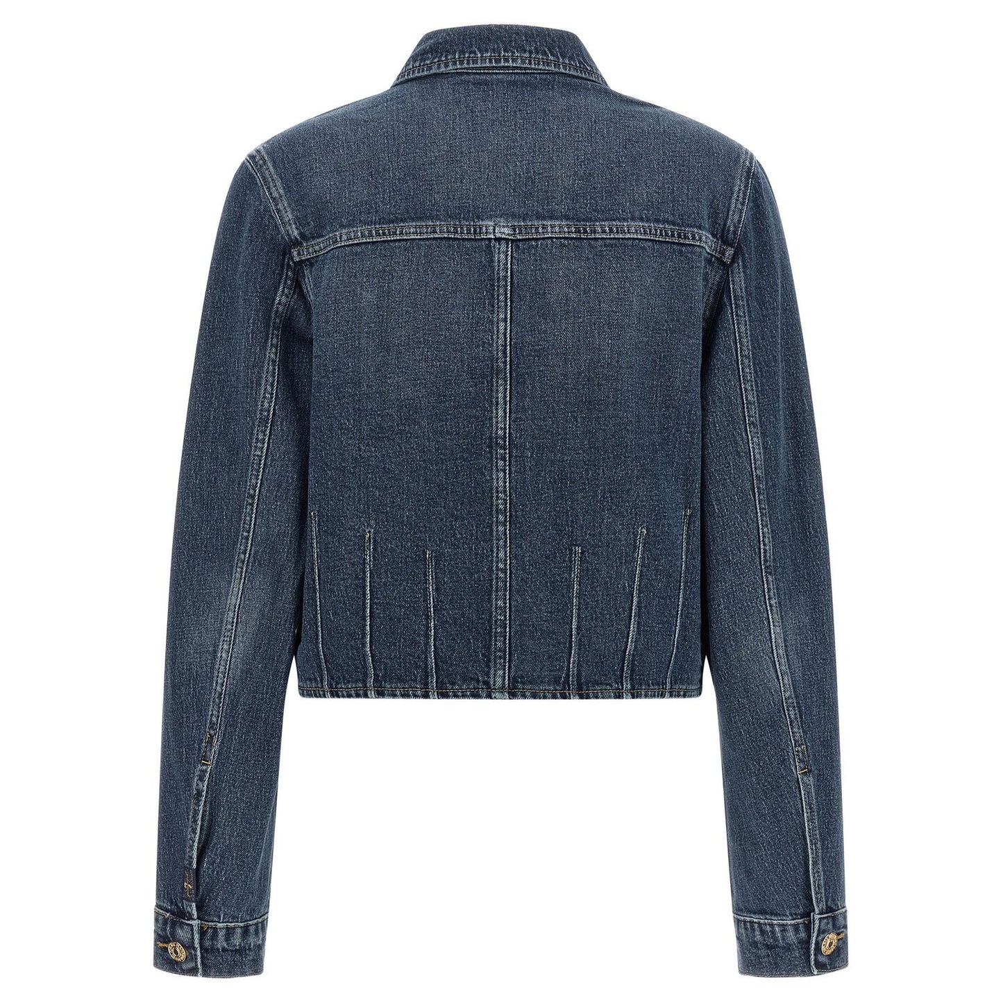 7 For All Mankind Blue Cotton Denim Jacket