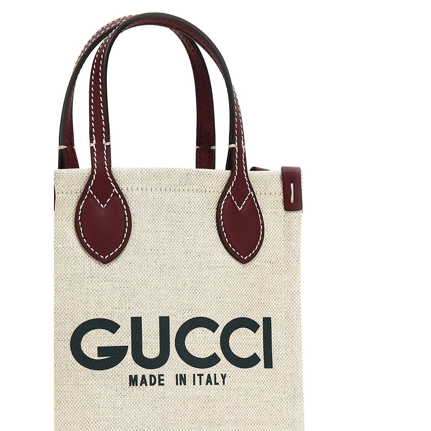 Gucci Beige Polyethylene Handbag