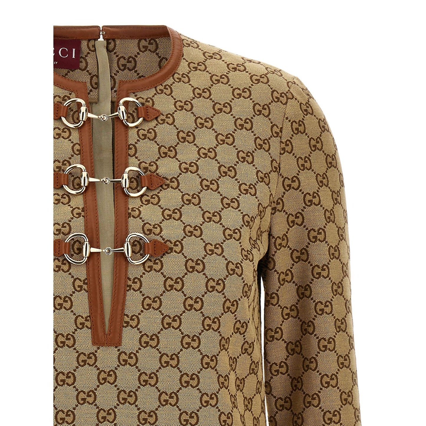Gucci Beige Cotton Short Dress