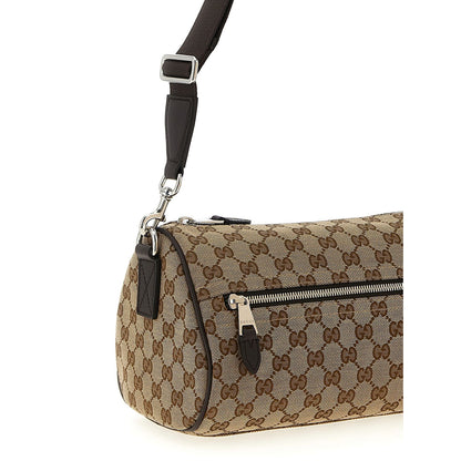 Gucci Beige Polyester Crossbody Bag