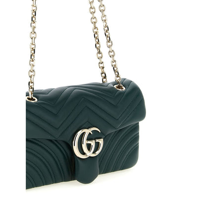 Gucci Bicolor Lamb Leather Shoulder Bag