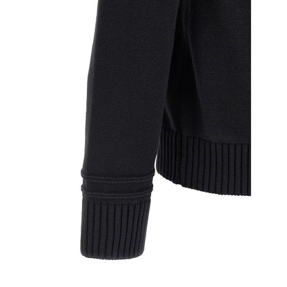 Gucci Black Cotton Cardigan