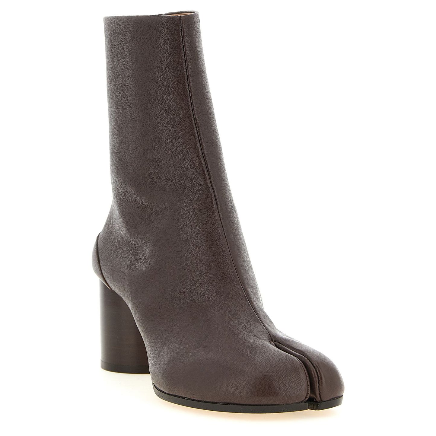 Maison Margiela Brown Lamb Leather Ankle Boots