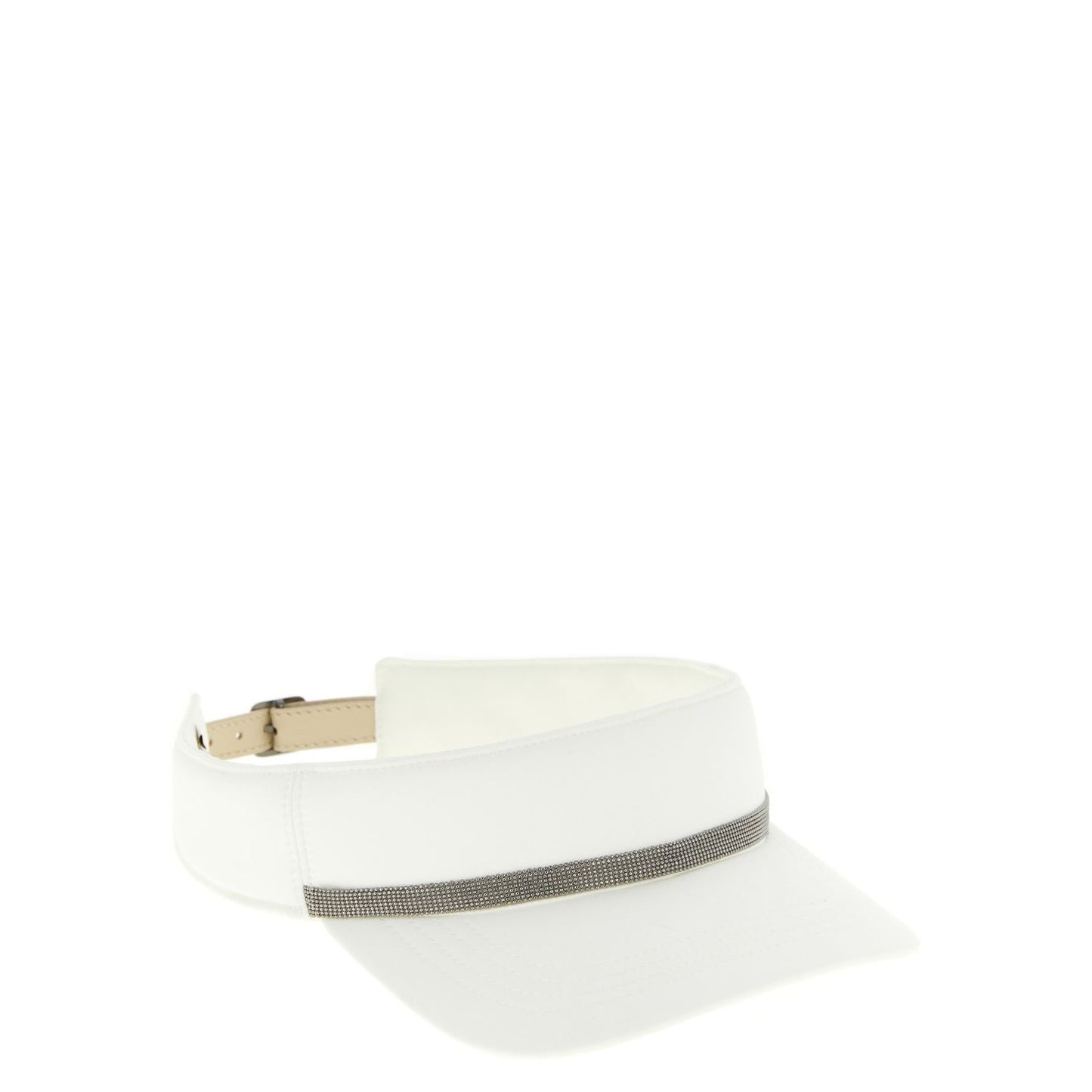 Brunello Cucinelli White Polyester Cap (Baseball Hat)