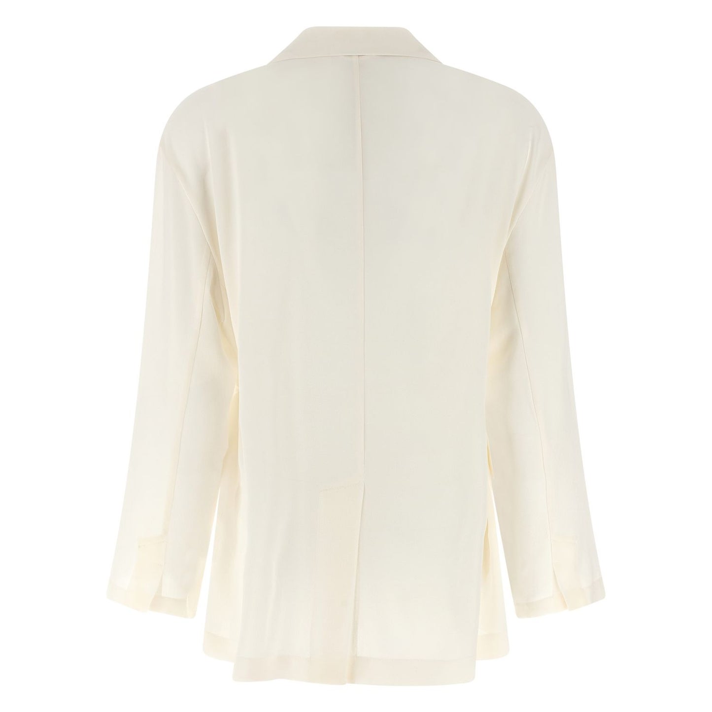 Brunello Cucinelli Beige Silk Blazer