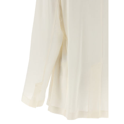 Brunello Cucinelli Beige Silk Blazer