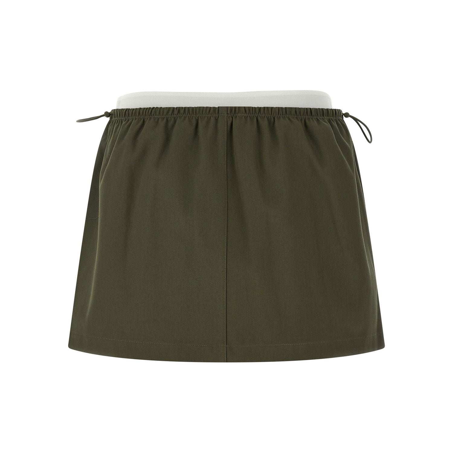 Alexander Wang Bicolor Cotton Long Skirt