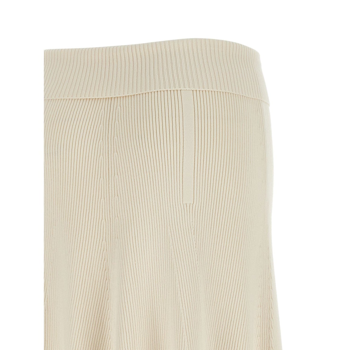 Zimmermann Beige Viscose Midi Skirt