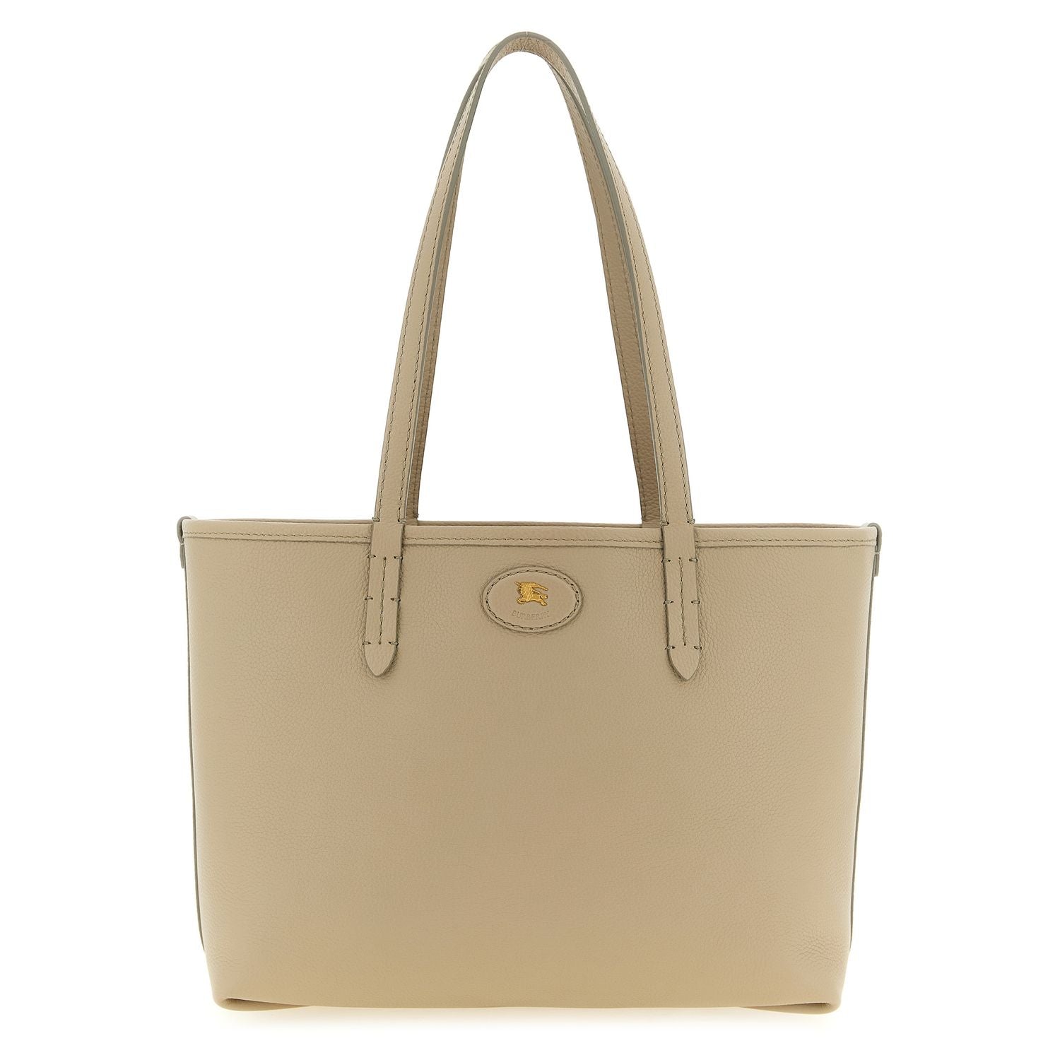 Burberry Beige Calfskin Tote Bag