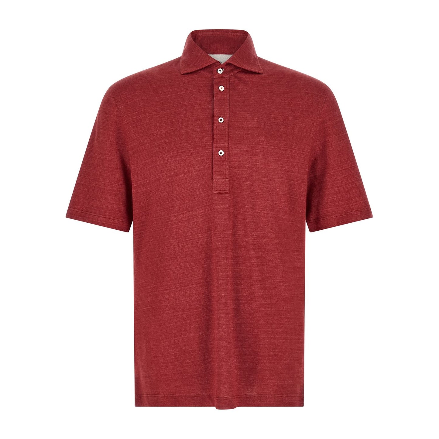 Brunello Cucinelli Multicolor Linen Polo Shirt