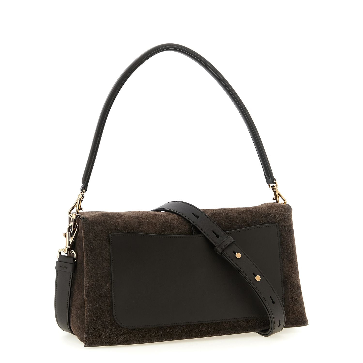 Tod's Brown Calfskin Shoulder Bag