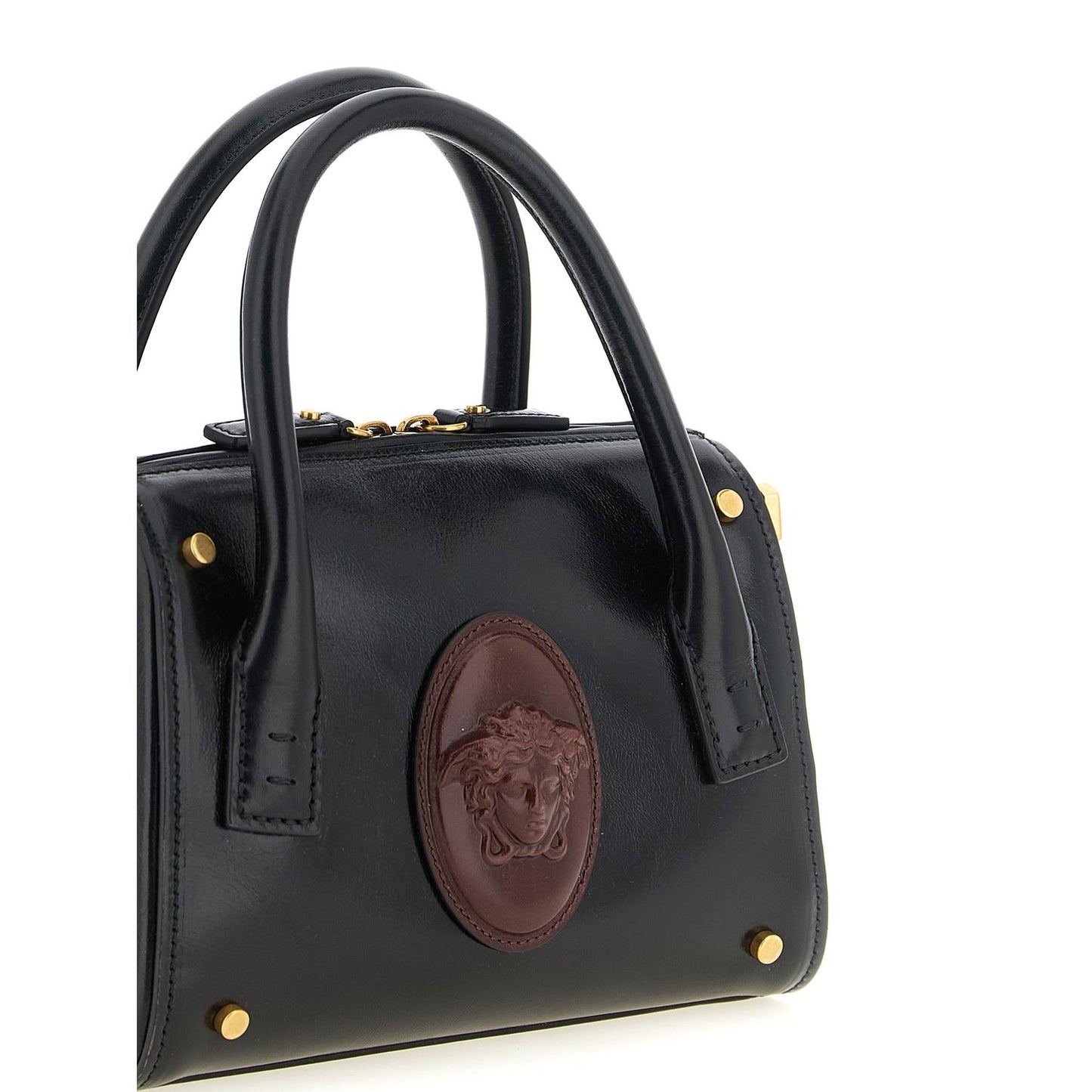 Versace Black Calfskin Handbag