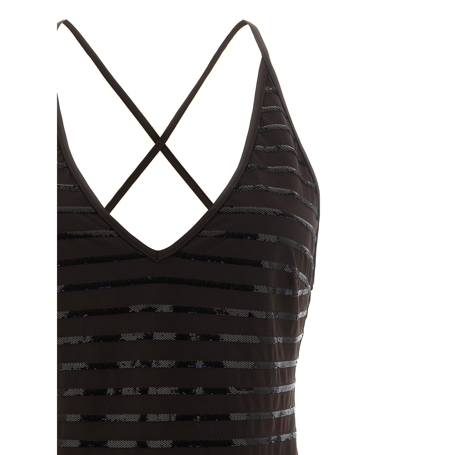 Brunello Cucinelli Brown Polyamide One-Piece Swimsuit