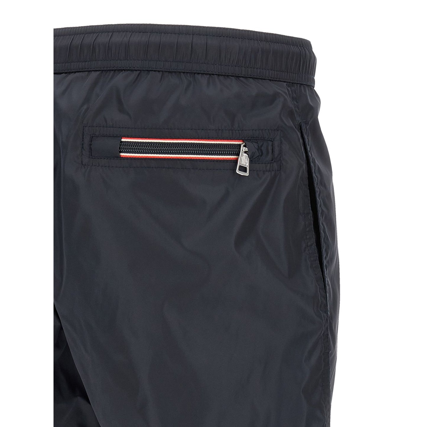 Moncler Blue Polyamide Cargo Shorts