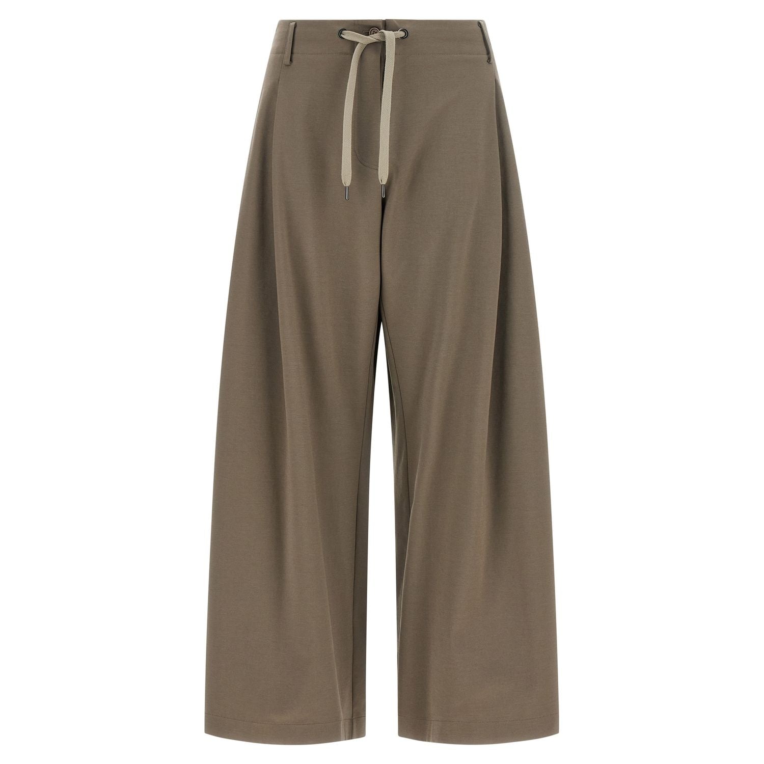 Brunello Cucinelli Gray Cotton Athletic Pants