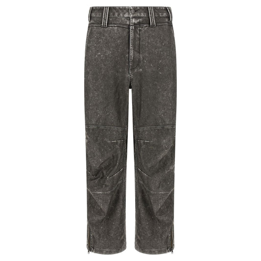 Diesel Gray Polyethylene Casual Pants