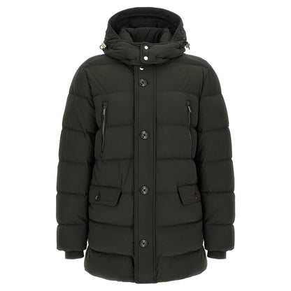 MooRER Bicolor Wool Full-Length Jacket