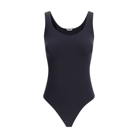 Wolford Black Polyamide Bodysuit