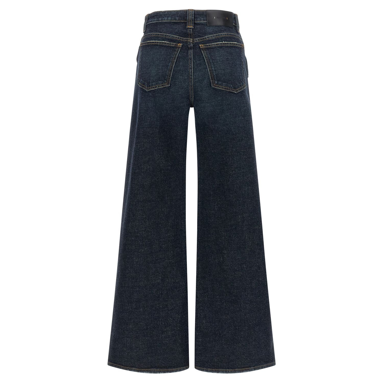Khaite Blue Cotton Flared Jeans
