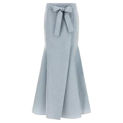 PINKO Blue Polyester Mini Skirt