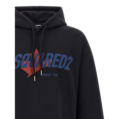 Dsquared² Black Cotton Sweatshirt