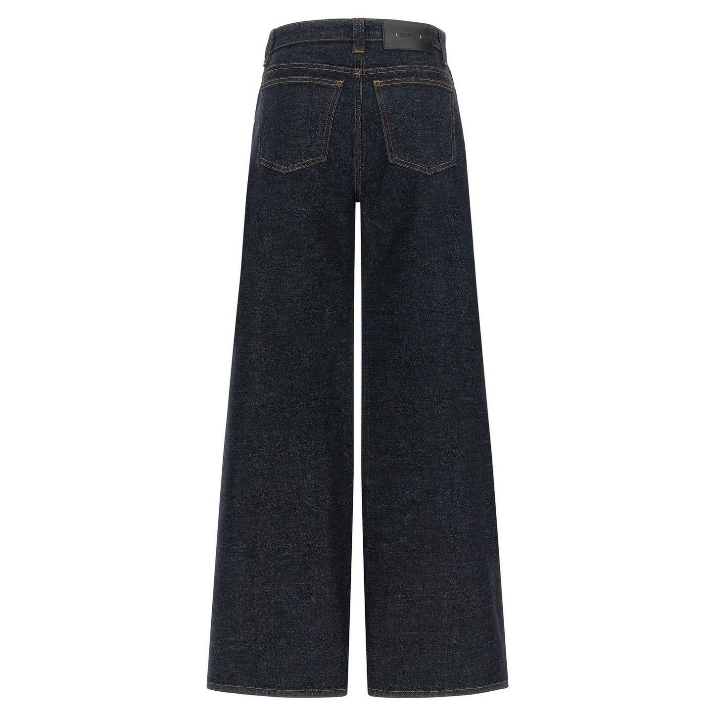Khaite Blue Cotton Flared Jeans