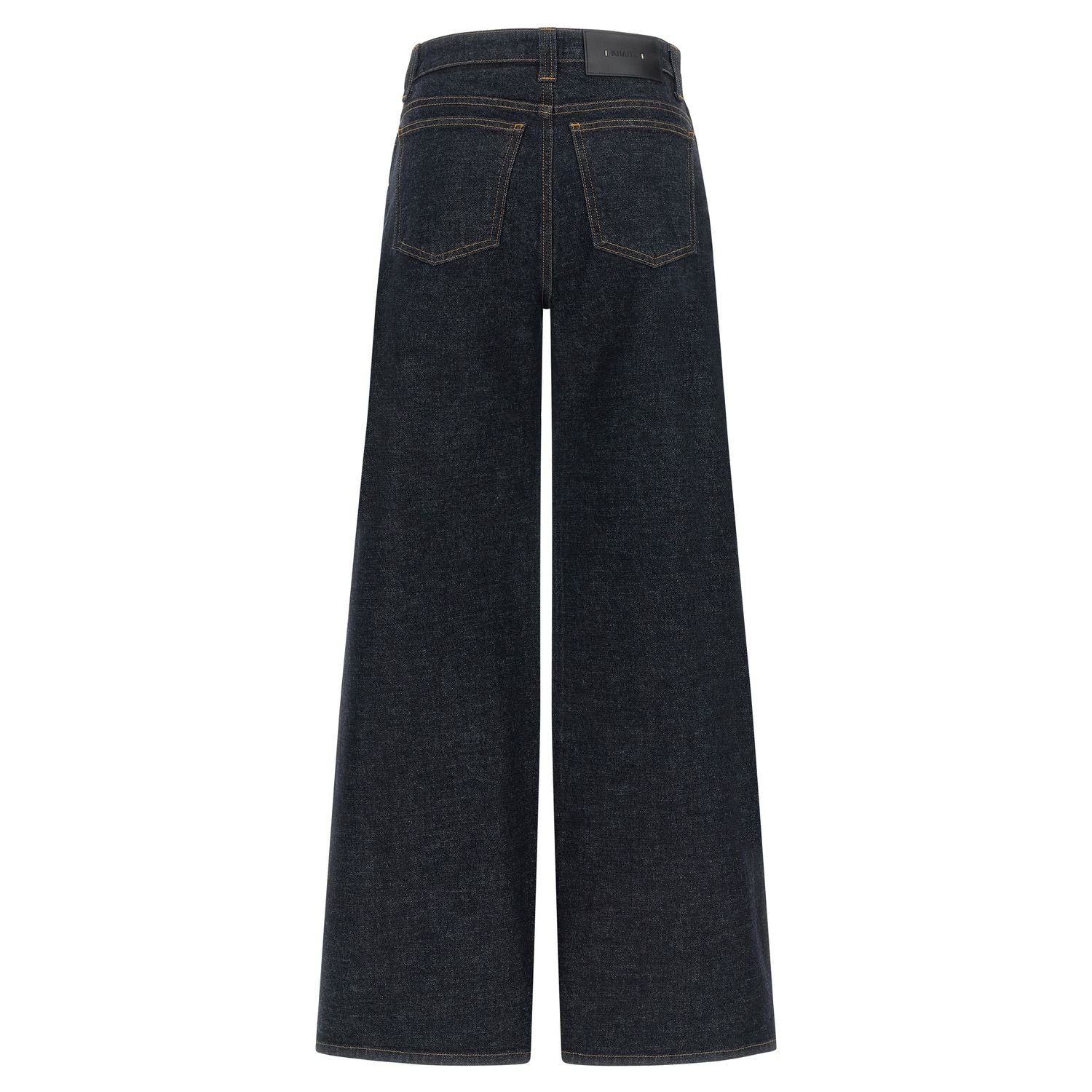 Khaite Blue Cotton Flared Jeans