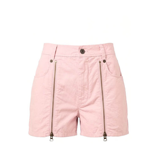 Mr&Mrs Italy Pink Cotton Women Shorts