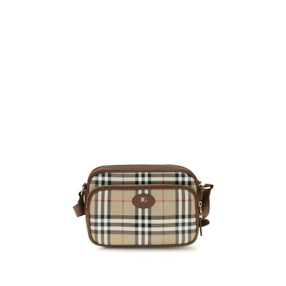Burberry Beige Cotton Shoulder Bag