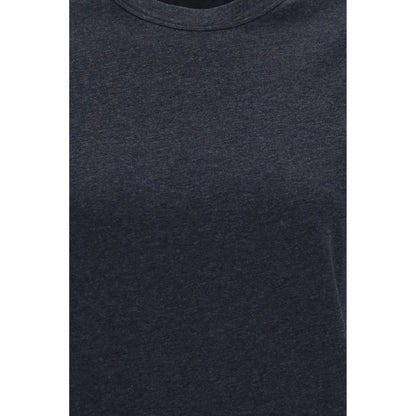 Brunello Cucinelli Gray Cotton T-Shirt
