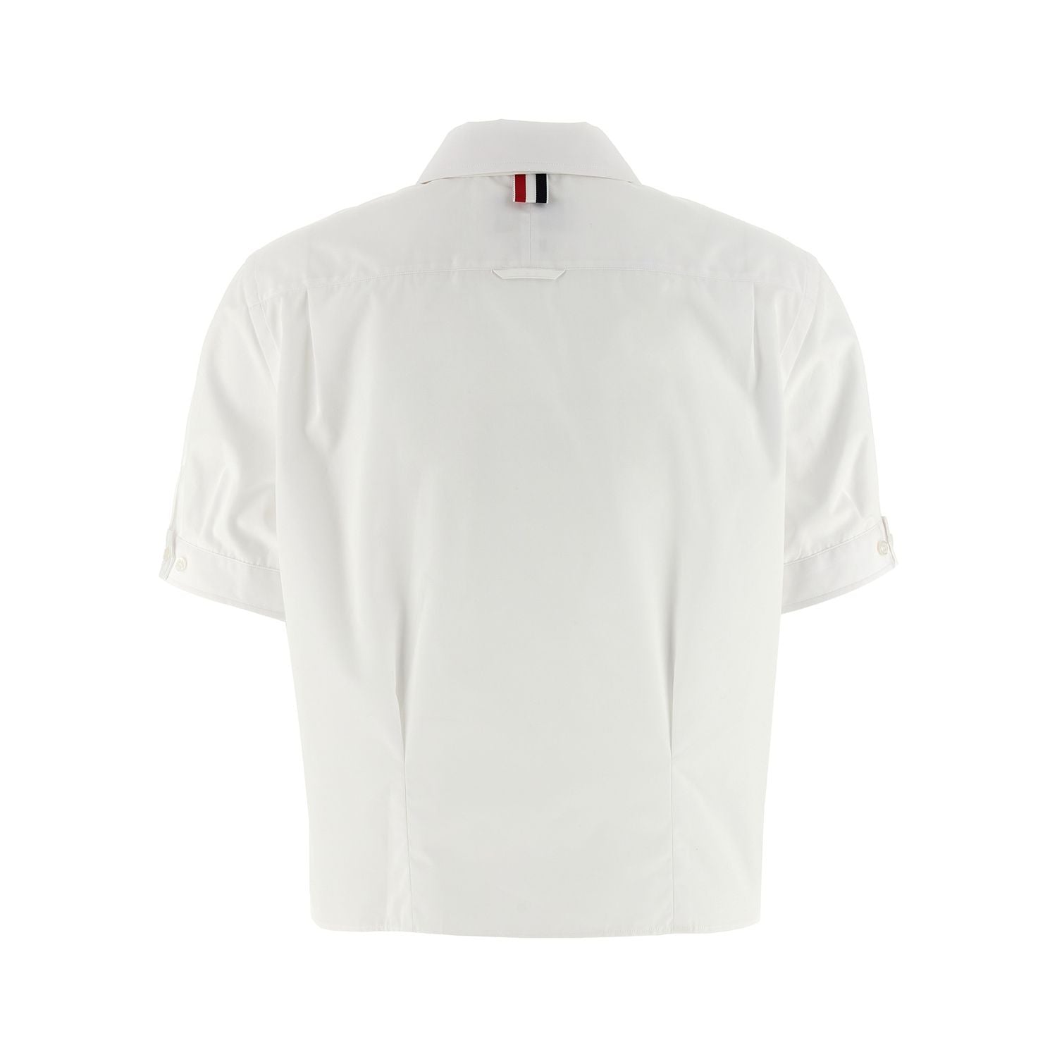 Thom Browne White Cotton Blouse