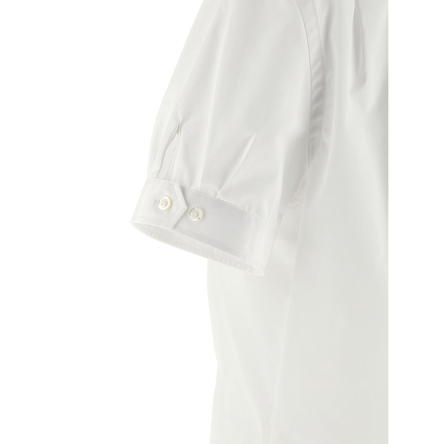 Thom Browne White Cotton Blouse