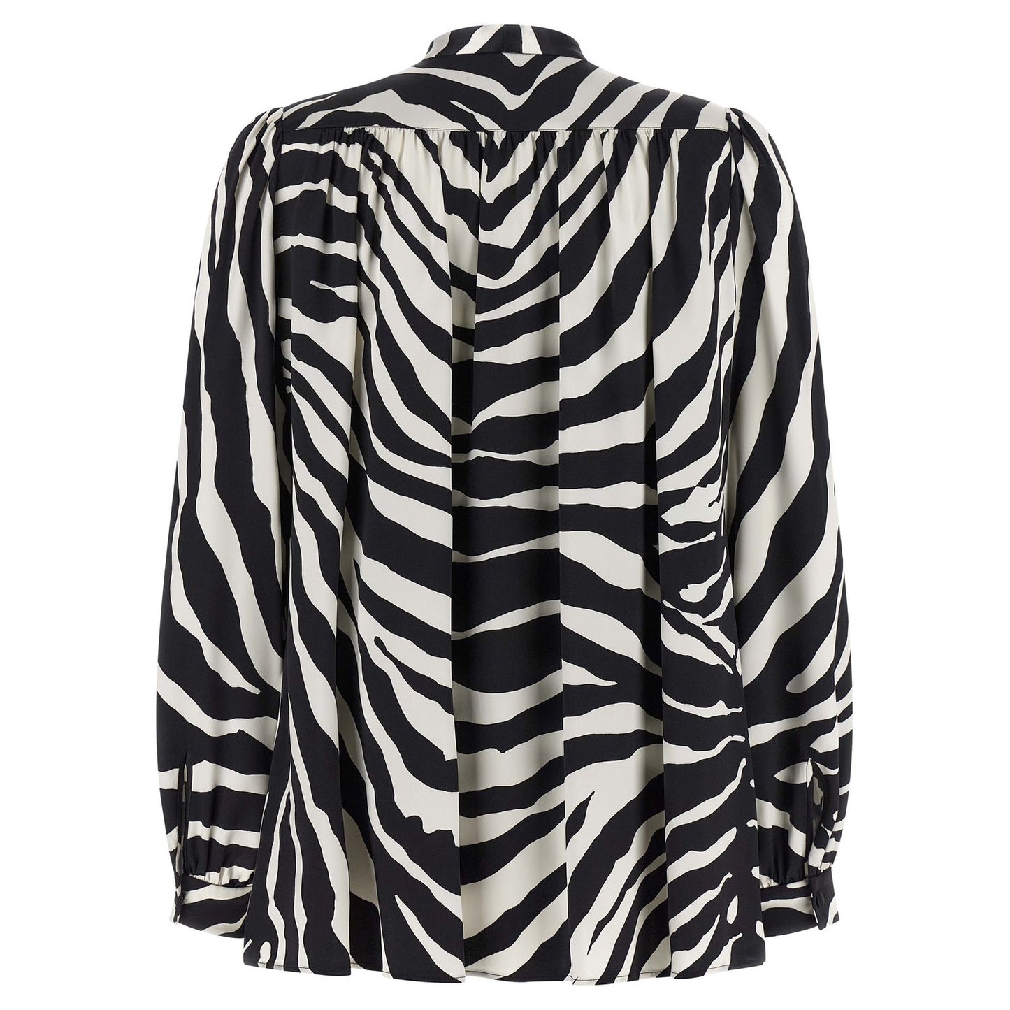 Dolce & Gabbana Bicolor Silk Blouse