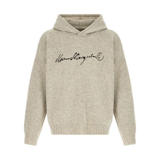 MM6 Maison Margiela Gray Wool Cardigan