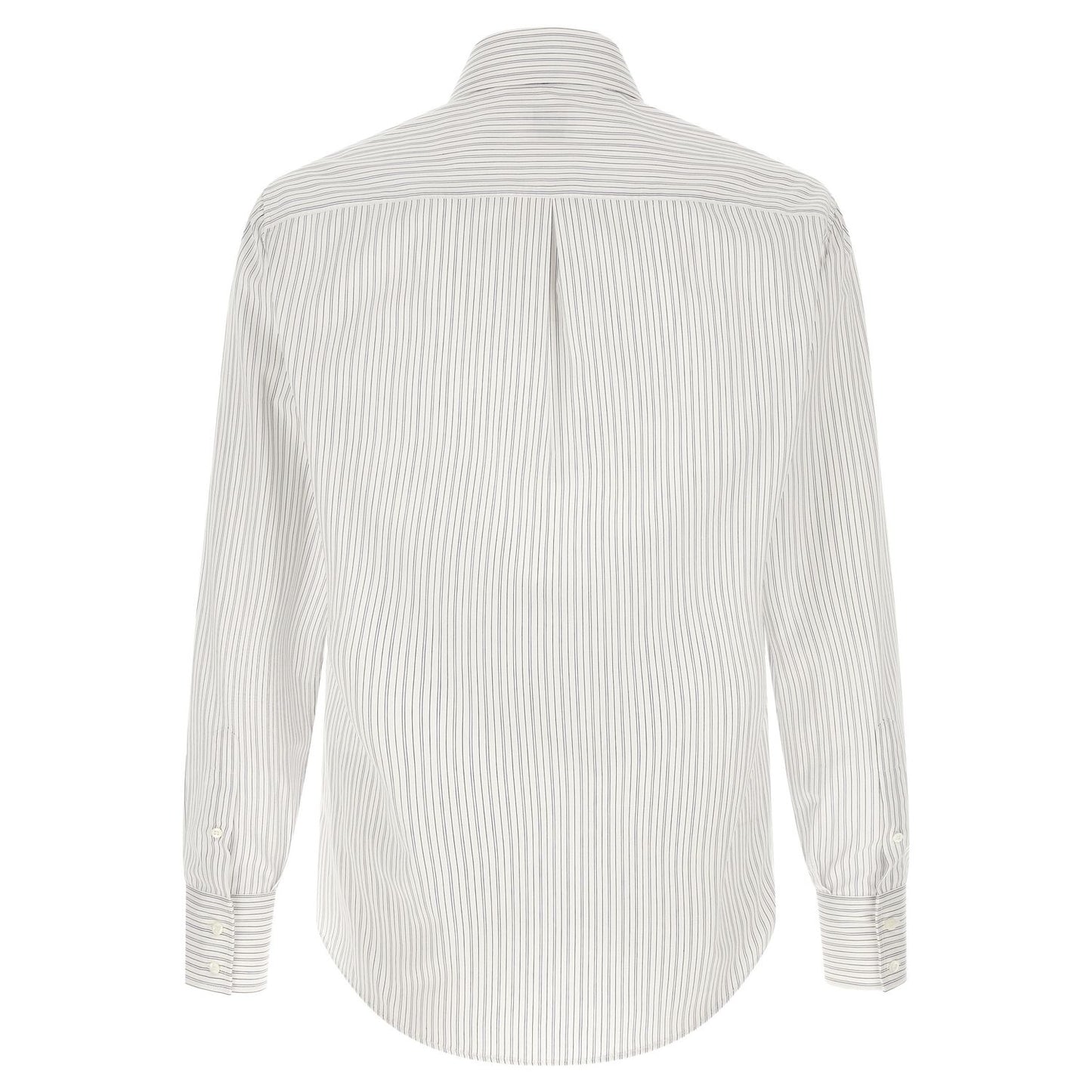 Brunello Cucinelli Blue Cotton Blouse