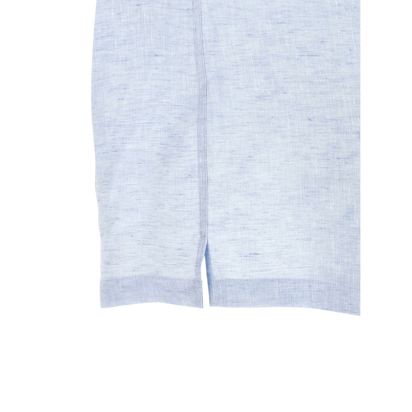 Brunello Cucinelli Blue Linen Blouse