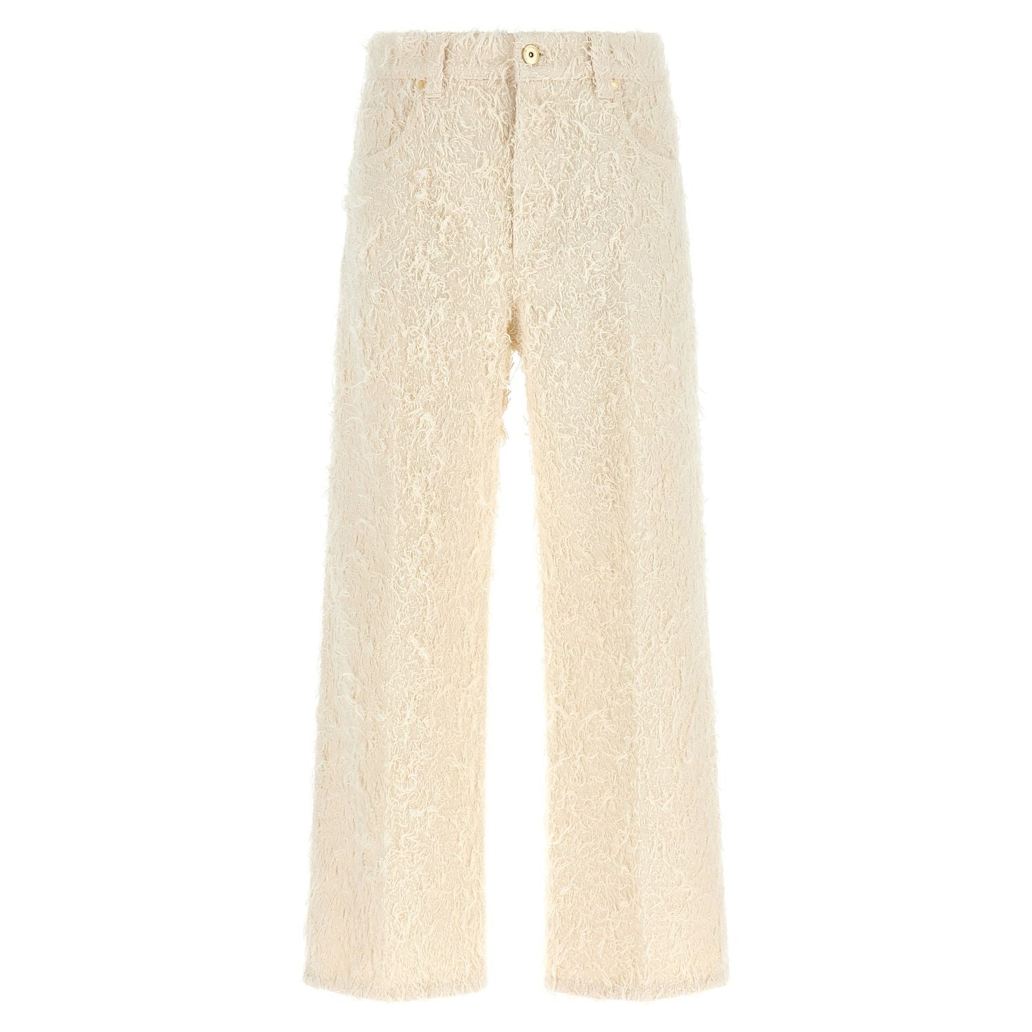 Brunello Cucinelli Beige Cotton Casual Pants