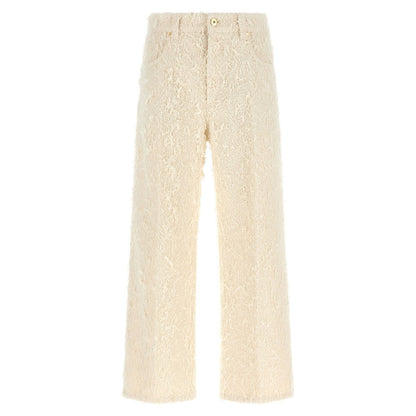 Brunello Cucinelli Beige Cotton Casual Pants